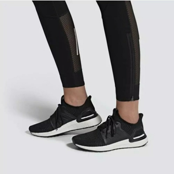 Adidas Ultraboost 19 Black White - Picture 2 of 8